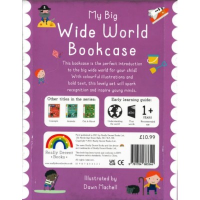 My big bookcase - Big wide world